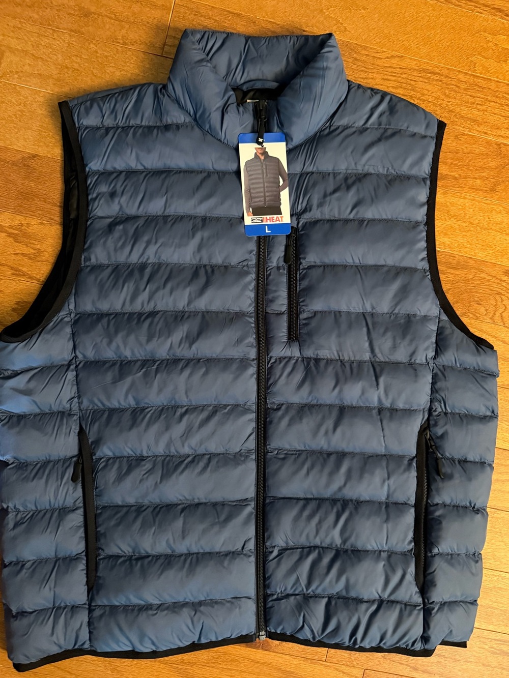 Men's 32 Degrees Quilted Puffer Vest - Blue